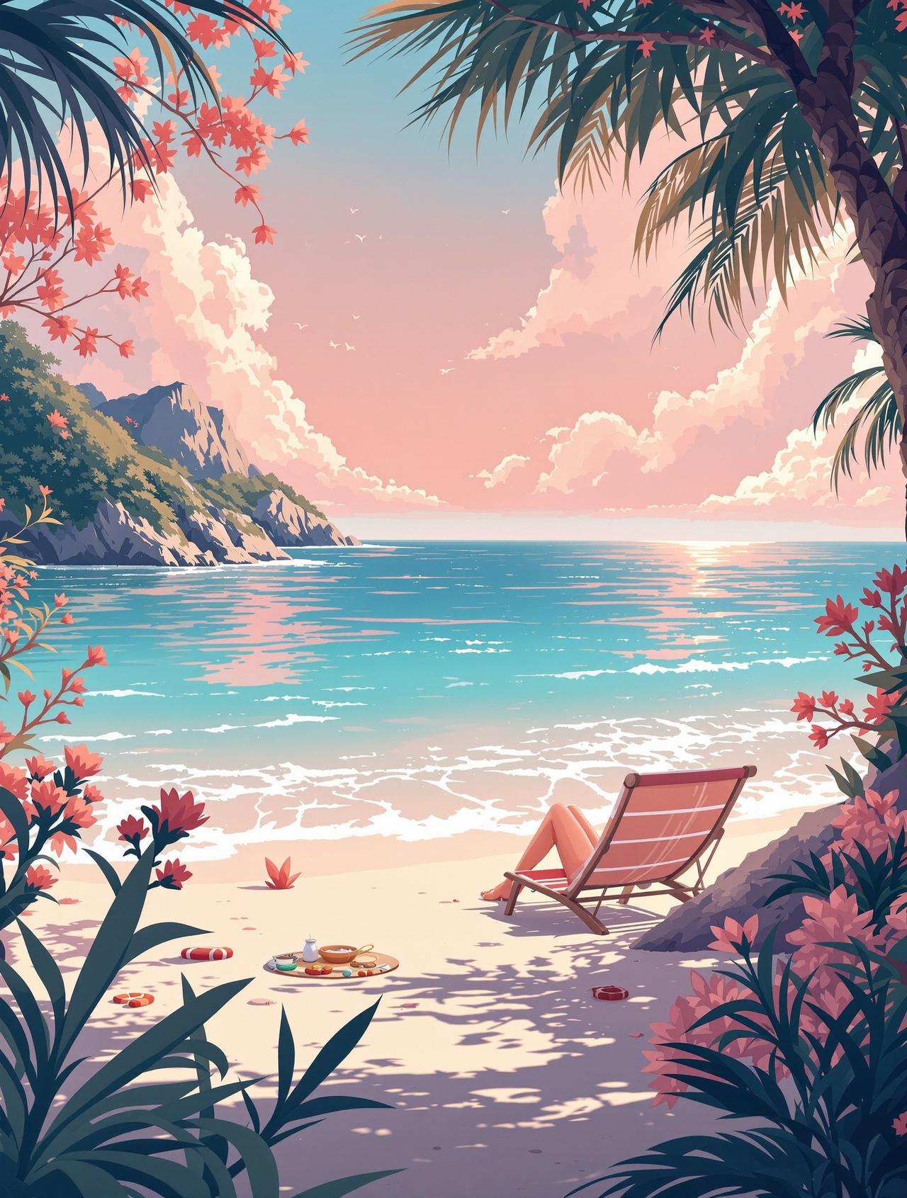日漫番剧网站 - 海边的夏日奇遇